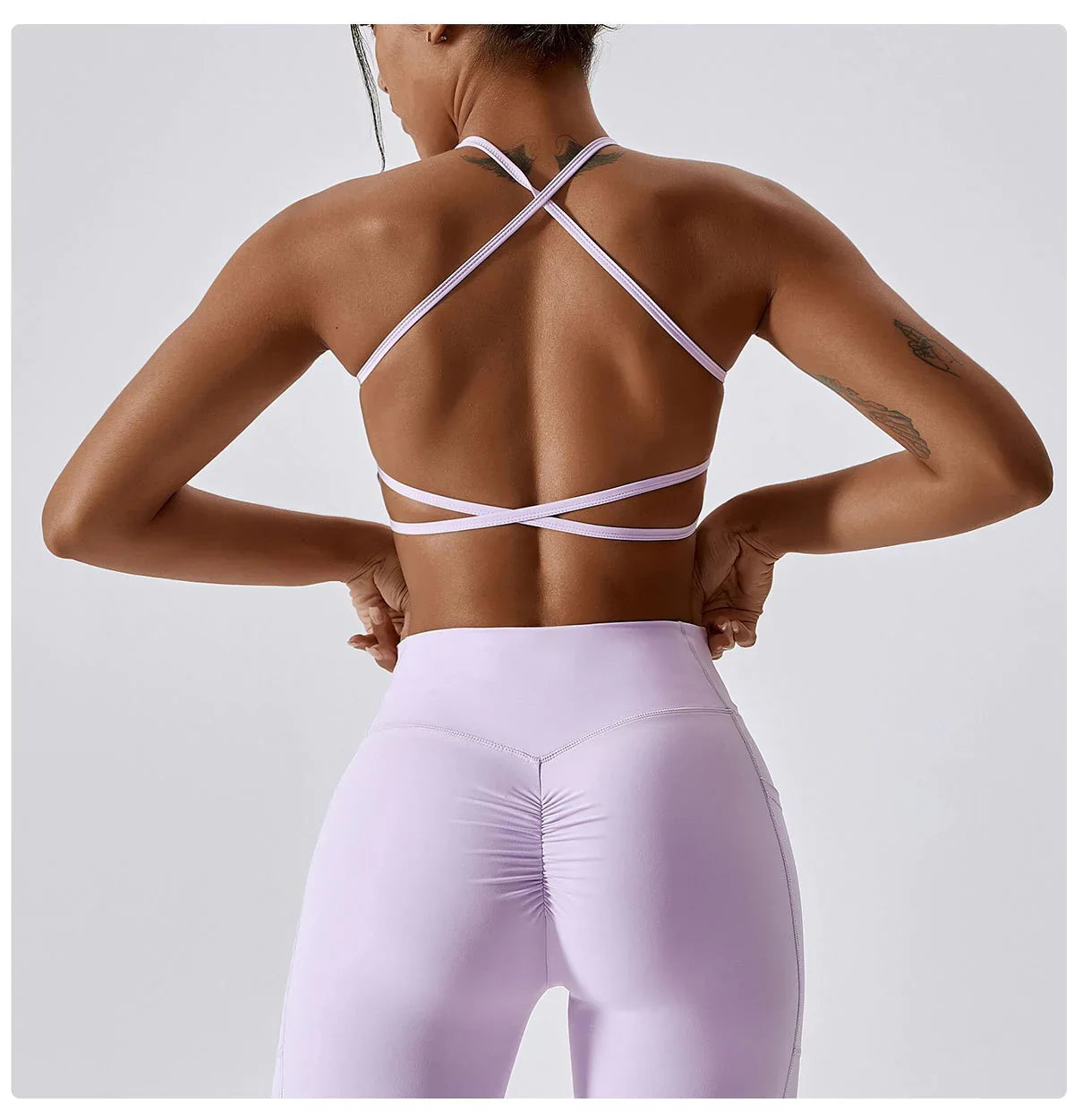 Jewels Strappy Sports Bra