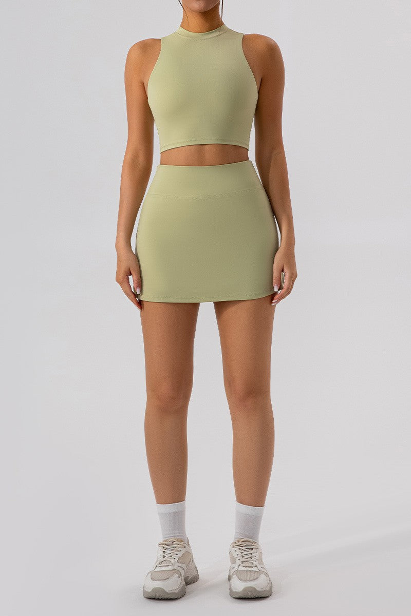 Wilshire Tennis Skirt Set Green