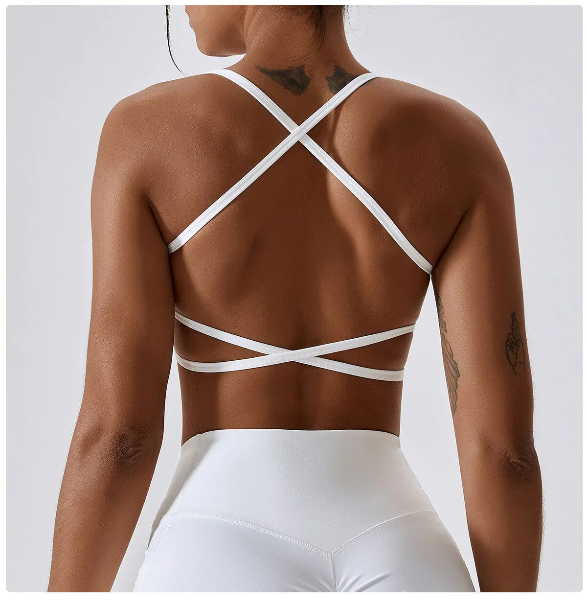 Jewels Strappy Sports Bra