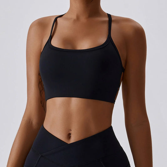 Jewels Strappy Sports Bra