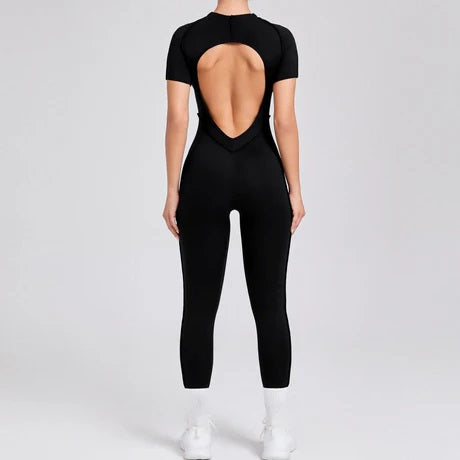 Gianna Body Shape Jumpsuit Black