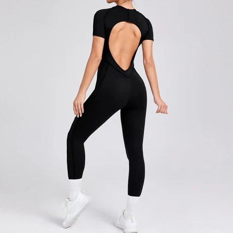 Gianna Body Shape Jumpsuit Black