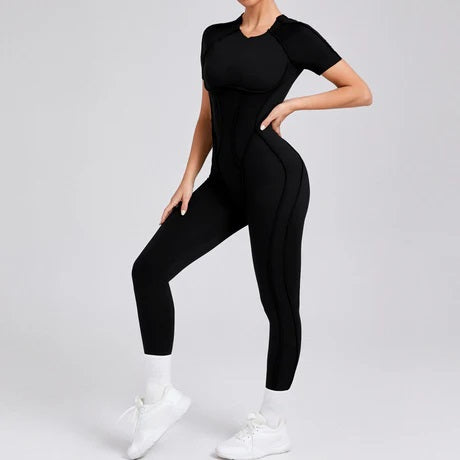 Gianna Body Shape Jumpsuit Black