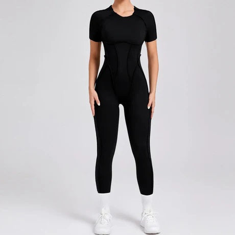 Gianna Body Shape Jumpsuit Black