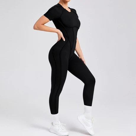 Gianna Body Shape Jumpsuit Black