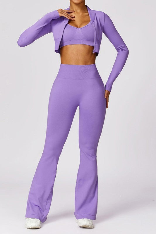 Briana 3 Piece Set Purple