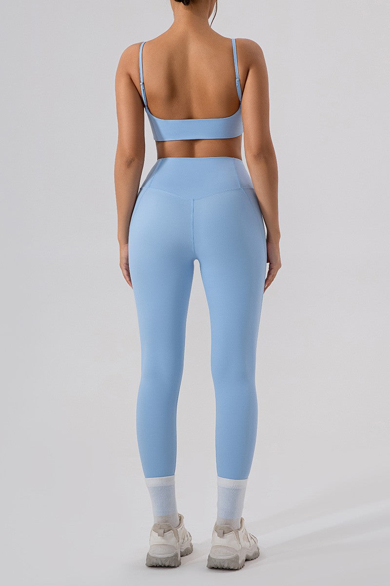 Cece Legging Set Blue